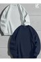 2-Pack Fleece-Lined Crew Neck Oversized Unisex Sweatshirt