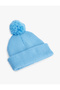 Pompom Detailed Knitted Knitwear Beanie - 2