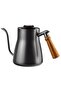 مجموعة ماكينة تحضير القهوة اليدوية V60 Premium Pour Over من 7 قطع مع مطحنة يدوية وقطارة - 8