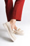 Women's Loafer 0012557 Beige - 5