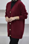 410101 - Stylish Comfortable Buttoned Soft Women's Knitwear Long Cardigan - 4