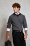 Men's Polo Neck Nopeli Oversized Knitwear Sweater
