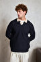 Men's Polo Neck Nopeli Oversized Knitwear Sweater - 3