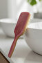 Professional Natural Wooden Handle Artistic Design Hair Brush - Massaging Effect & Detangling - 4