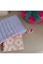 Blue Striped Pink Detailed 13 Inch Laptop & iPad Case (35X25 cm) - 3
