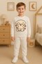 Dog Flower B Printed Tracksuit Set 3-4-5-6-7-8-9-10-11-12 Years