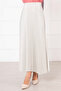 Sena Pleated Skirt Cream - 4