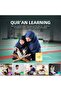 Quran Speaker Touch Lamp - Portable Bluetooth Bedside Lamp (7 Color Lights, 14 Transla - 4