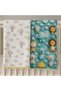 100% Cotton Double Layer and Double-Sided Muslin Baby Blanket & Baby Blanket 80X90 Set of 2