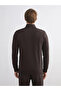 Men's Zippered Sweatshirt with Stand Collar - 2