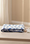 Muslin Baby Blanket - Multi-Purpose Cotton Muslin Blanket, 100% Cotton 4 Seasons Cloth Patterned Blanket - 3