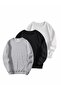 New Season Fleece Unisex Crew Neck Sweatshirt 3-Pack - 3