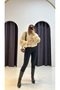 Crop Faux Fur Coat - 6