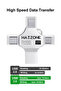 4-in-1 USB Flash Drive, 64GB (Lightning, Type-C, USB, Micro USB) - 4