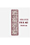 Animal Nature Pattern Stylish & Elegant Women's Accessory Satin Scarf 30X165Cm - 4