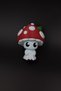 Large Size Keychain Bag Ornament Charm with Cute Mushroom Figure in Red Hat - 2