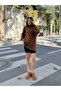 Crew Neck Textured Knit Tunic - 6