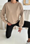 Premium Modal Fabric Crew Neck Women's Sweatshirt 3112 - 5