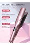 Ceramic Flat Iron Hair Straightener, 45mm Wide, Professional, All Hair Types, Adjustable Temp - 4