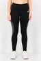 Women Sportswear Fit Drawstring Training Leggings, Black