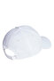 قبعة IB3243 BBALL CAP COT بيضاء للجنسين - 2