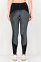 Women Sportswear Fit Drawstring Training Leggings, Black - 4