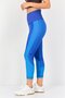 Women Dri-Fit Brand Logo Training Tight, Blue - 2