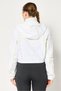 Smiley x Women Sportswear Fit Long Sleeve Outdoor Jacket, White - 3