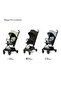 Mega Pro Stroller- Black - 3