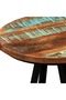 Bar Stools 2 pcs Solid Reclaimed Wood - 5