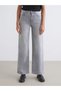 Lcw Jeans Gray Wideleg Women's Jean Pants - 2