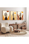 3 Piece Wooden Framed Living Room Hall Kitchen Table Set Set3433 - 2