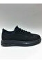 Genuine Leather Nubuck Black Lace-Free Men's Shoes