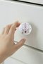 5 Pieces Porcelain Princess Castle Patterned Children's Room Furniture Handle Ceramic Drawer Cabinet Knob - 5