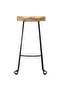 Gavin Bar Stools 2 pcs Solid Mango Wood - 2