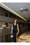 Slit Evening Dress Abi̇ye 582949 Black - 3