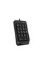 A4tech Fstyler numeric keypad, 18 keys, USB, 150cm, compact design, Black