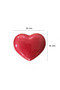 Porcelain Children's Room Red Heart Furniture Handle Ceramic Drawer Cabinet Knob - 8
