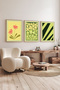 3 Piece Wooden Framed Living Room Lounge Kitchen Table Set Set3418 - 2