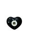 Porcelain Children's Room Furniture Handle Black Heart Model Ceramic Drawer and Cabinet Knob - 8