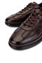 Men's Genuine Leather Brown Casual Shoes - 3