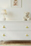 Porcelain Dog Patterned Children's Room Furniture Handle Ceramic Drawer Cabinet Knob (50 mm Large Size) - 6