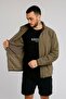 Men's Heatproof Special Fabric Fleece Jacket with Inner Pocket