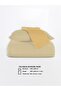 Striped %100 Cotton Ranforce Yezra Yellow Yarn Dyed Duvet Cover Set Single - 160X220 cm - 5