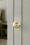 Porcelain Dog Patterned Children's Room Furniture Handle Ceramic Drawer Cabinet Knob (50 mm Large Size) - 3