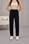 Women's High Waist Linen Blend Carrot Pants - 2