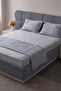 Lalezar Desen Double Embroidered Bedspread Set Chenille Fabric Punch Embroidered 240X260Cm - 4