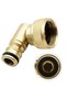 Hose Reel Swivel Elbow Quick Connector For Hoselock Plug 3/4in BSP Female Outdoor Garden hose fau... - 7