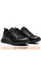 Men's Genuine Leather Black Staff Shoes Comfortable Fit 36-47