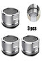 3PCS Brass Water Saving Faucet Tap Aerator M24 Thread Bathroom Faucet Bubbler Stainless Steel Rep... - 7